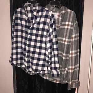 Men’s flannel shirts